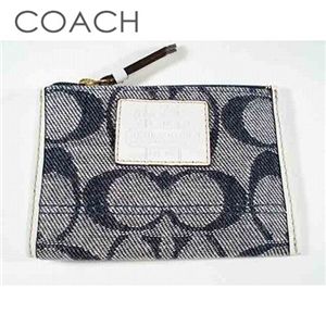 COACH(コーチ) デニム柄 コインケース 41180 - 拡大画像