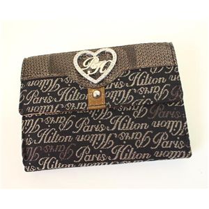 PARIS HILTON パリスヒルトン　Wホック財布 WAFO0642A　ForeverLine　ブラック - 拡大画像