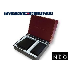 TOMMY HILFIGER トミーヒルフィガー 4494BK 2つ折 財布 名刺入れ セット  - 拡大画像