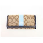 COACH(������)�ϥ�ץȥ󥺥����ͥ��㡼 40921 BKHBL ����२��٥����� Ĺ���� ������/�֥롼��������ϣƣ�