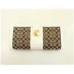 COACH(������)���르�ѥƥ�� �����ͥ��㡼 41077 BKHWT ����२��٥����� Ĺ���� ������/�ۥ磻�� ��������ϣƣ�