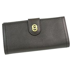 BVLGARI ブルガリ 25225 DOPPIOTONDO ドッピオトンド 長財布 ダークブラウン×ゴールド - 拡大画像
