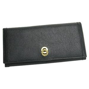 BVLGARI ブルガリ 25233 DOPPIOTONDO ドッピオトンド 長財布 ブラック×ゴールド - 拡大画像