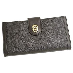 BVLGARI ブルガリ 25261 DOPPIOTONDO ドッピオトンド 長財布 ダークブラウン×ゴールド - 拡大画像