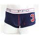 propaganda プロパガンダ メンズアンダーウェア SS330352002 NAVY NEW ナンバリングワッペンローライズ Mサイズ - 縮小画像1