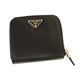 PRADA （プラダ） ラウンドファスナー 財布 M0522 SAFFIANO ORO NERO