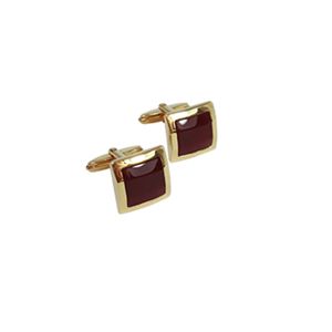 dunhill （ダンヒル） カフス JS2003H/K スターリングシルバーゴールドメッキ×コーネリアン - 拡大画像