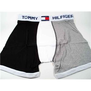 TOMMY HILFIGER（トミーヒルフィガー） アンダーウェア ボクサーブリーフ U62512233 GR/BK/WH 078 サイズM - 拡大画像