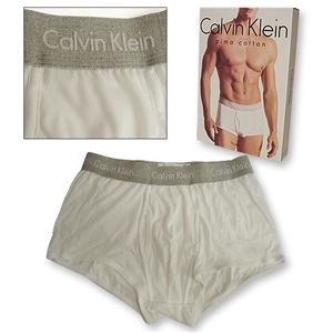 Calvin Klein （カルバンクライン） アンダーウエア ボクサータイプ ブリーフパンツ U5805 WT(100) サイズL