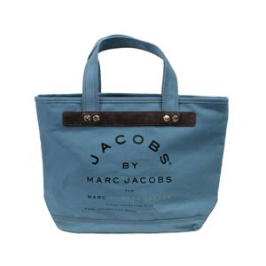 MARC BY MARC JACOBS（マークバイマークジェイコブス） トートバッグ MMJ 91067 グレー／ブルー 【レアカラー】 - 拡大画像