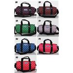 OUTDOOR PRODUCTS（アウトドア プロダクツ） ドット柄 2WAY ショルダーバッグ ロール ボストンバッグ odt231 PK