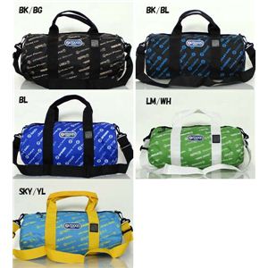 OUTDOOR PRODUCTS（アウトドア プロダクツ） ワンラブ ショルダードラムバッグ ボストンバッグ ool231 BLACK-BLUE
