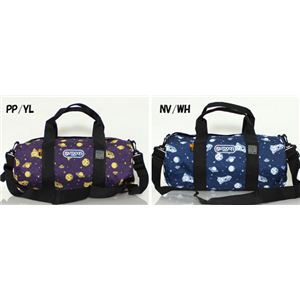 OUTDOOR PRODUCTS（アウトドア プロダクツ） スペース柄 ドラムバッグ ボストンバッグ ouv231 NAIVY-WHITE