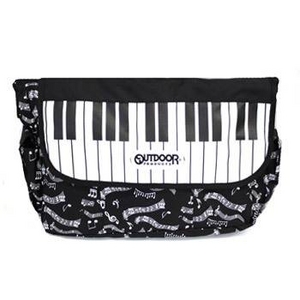 OUTDOOR(アウトドア) 12449362 ブラック 60 ミュージック メッセンジャーバッグ