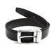 Calvin Klein（カルバンクライン） レザーベルト ブラック 6371 Made In It