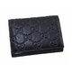 GUCCI（グッチ） カードケース/名刺入れ 120965 A0V1R 1000 GG 型押し牛革（
