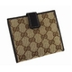 GUCCI(グッチ) 二つ折り財布 233004 FFKPN 9791 GGキャンバス (ベージュ、ブラウン) - 縮小画像2