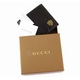 GUCCI（グッチ） 二つ折り財布 203610 BEC0T 2145 型押し牛革 （ダークブラウン） - 縮小画像3