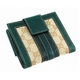 GUCCI(グッチ) Wホック財布 224475 FWC3T 9578 ジャガードキャンバス×牛革(サンドGG×ダークグリーン) - 縮小画像2