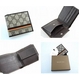 GUCCI（グッチ） 二つ折り財布 138073 FN07R 9750 GGキャンバス （グレーベージュ/ダークブラウン） - 縮小画像3