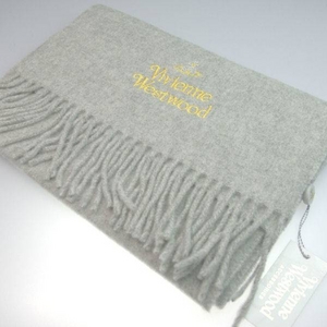 Vivienne Westwood(ヴィヴィアンウエストウッド) マフラー L.GREY s13-f552combi10