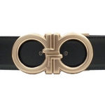 Salvatore Ferragamo(T@g[ tFK) 67-8006 GO/BKBELT xg