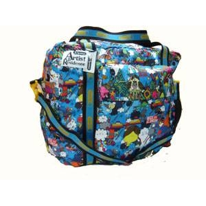 LESPORTSAC(X|[gTbN) Collection gArtist in Residence Merjin Hosh 3Day Weekender 87543827 BL