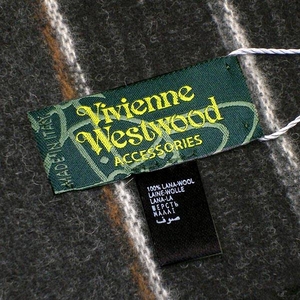 Vivienne Westwood(ヴィヴィアンウエストウッド) S10/F414 BK 5 マフラー 2009新作
