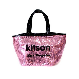 KITSON�i�L�b�g�\���j sequin mini �~�j�X�p���R�[�� �g�[�g�o�b�O �p�[�v���i3560�j
