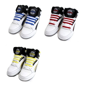 LA GEAR�i�G���G�[ �M�A�j ���g�����C�� FIRE HIGH 126600 �����Y �V���[�Y 27.0cm �z���C�g/�u���b�N/���b�h 10