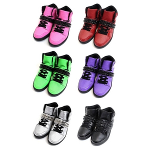 LA GEAR�i�G���G�[ �M�A�j  LA057 ���f�B�[�X �����Y���p�V���[�Y �X�j�[�J�[ �V���o�[ �i0575�j 24.0cm