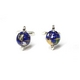 カフリンクス カフスボタン 地球儀カフス Silver Spinning globe Cufflin