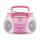 SANYO CDラジオカセットレコーダー PH-PR64-P(ピンク)