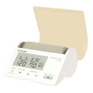 テルモ 上腕式電子血圧計 プレミアージュ ES-P600BE テンダーベージュ - 拡大画像