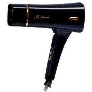 コイズミ マイナスイオンヘアドライヤー ブラック KCD-1330/K - 拡大画像