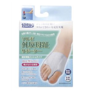 ソルボ外反母趾サポーター 固定薄型 メッシュ M右 - 拡大画像