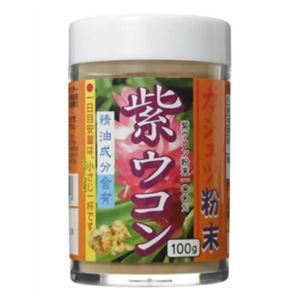 ユーワ 100%紫ウコン粉末 100g - 拡大画像