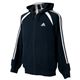 adidas(アディダス) CLSベーシックジップフードスエット ダークネイビー M IU560 E