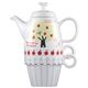Shinzi Katoh Tea For Two ティーポット&カップ2個組 Sunday C211