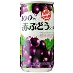 赤ぶどうジュース100% 190g×30本