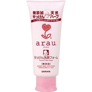 （まとめ買い）arau.(アラウ) せっけん洗顔フォーム 120g×3セット