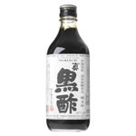 （まとめ買い）ヨコ井の真黒酢 500ml×2セット