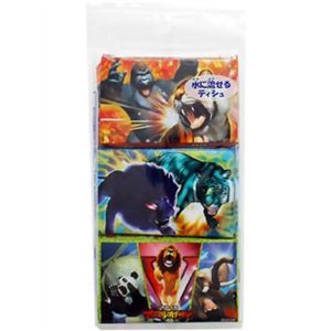 キャラクターポケットティッシュ 百獣大戦アニマルカイザー 6P 【17セット】の画像1