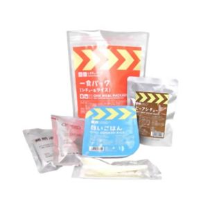 レスキューフーズ 一食パック シチュー&ライス 【2セット】の画像1