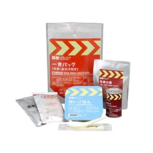 レスキューフーズ 一食パック 牛丼(みそ汁付き) 【2セット】の画像1