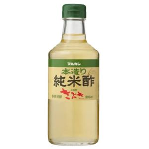 （まとめ買い）マルカン 本造り純米酢 きぶき 500ml×5セット