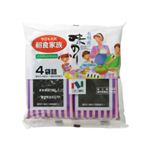 朝食家族 味のり 4袋(8切8枚) 【10セット】