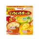 おいしさいろいろすーぷ(コーンスープ・ポタージュ・かぼちゃ) 3種8袋 【10セット】