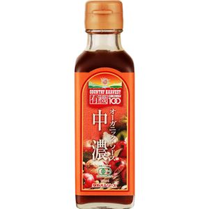 （まとめ買い）カントリーハーヴェスト 有機中濃ソース 180ml×11セット