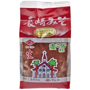 （まとめ買い）チョーコー 長崎麦みそ(袋) 500g×6セット